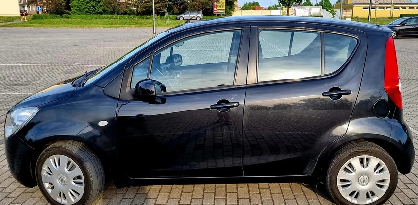 Opel Agila cena 11900 przebieg: 159000, rok produkcji 2009 z Paczków małe 46